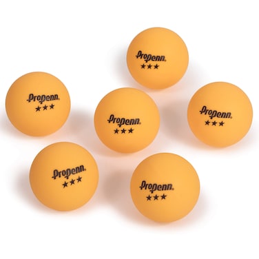 EastPoint Sports Penn Competition Grade 3Star Table Tennis Balls  40mm  6 Pack
