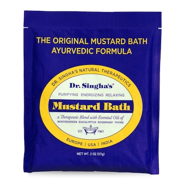 Dr Singhas Mustard Bath Therapeutic Bath Salts 2 Oz