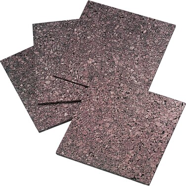 Quartet Cork Tiles Cork Board 12 x 12 Bulletin Boards Dark Cork 4 Pack 101
