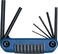 EKLIND 25171 ErgoFold Foldup Hex Key allen wrench  7pc set Metric MM sizes 156