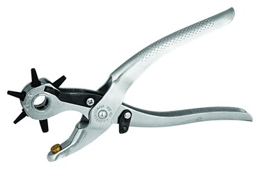 CS Osborne 223 Revolving Leather Hole Punch Multisized