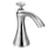 Moen S3946C Transitional Deck Mounted Kitchen Soap Dispenser with Above the Sink Refillable Bottle Chrome