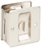 SCHLAGE LOCK CO SC991B619 Sliding DR Lock Satin Nickel