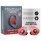 Decibullz  Custom Molded Earplugs 31dB Highest NRR Comfortable Hearing Protection for Shooting Travel Swimming Work and Concerts Red