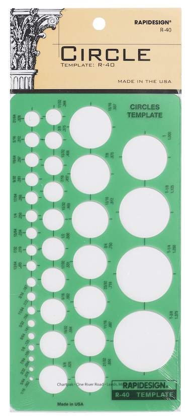 Rapidesign Circles Template 1 Each R40