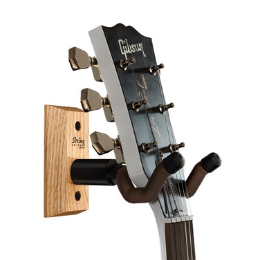 String Swing CC01KOAK Hardwood Home  Studio Guitar Hanger