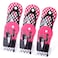 Spove Polka Dot Flip Flop Design Girls Manicure Sets Nail Care Kit SPA Party Favors for Women Bulk Gifts 6 Kits