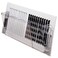 Deflecto Air Deflector for Sidewall Register Adjustable from 10 to 16 Wide Clear 51