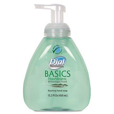 Dial 98609 Basics Foaming Hand Wash Original Formula Fresh Scent 152 Pump Bottle 4Ctn