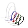 GE 50724 Plastic Cable Ties Assorted Sizes 1000 pk