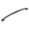 Hickory Hardware Solid Core Kitchen Cabinet Pulls Luxury Cabinet Handles Hardware for Doors  Dresser Drawers 18 Inch Hole Center Black Iron Refined Rustic Collection