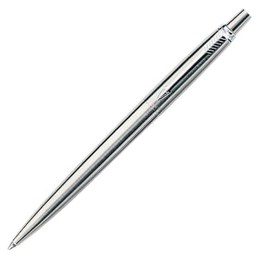 Parker Jotter Stainless Steel Ballpoint Pen Medium Point Black Ink