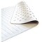 Carex Nonslip Tub Mat  Shower Mat and Bathtub Mat White 28 x 16