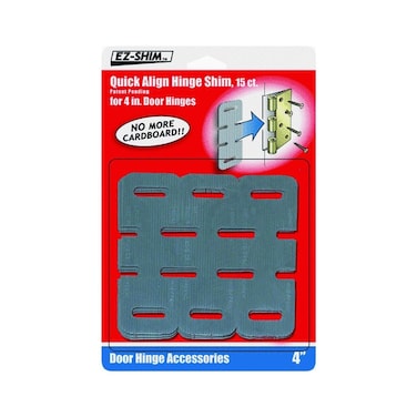 EZ Shim 4 EZ HS400BP Hinge Shim 15 Pack 15 Count