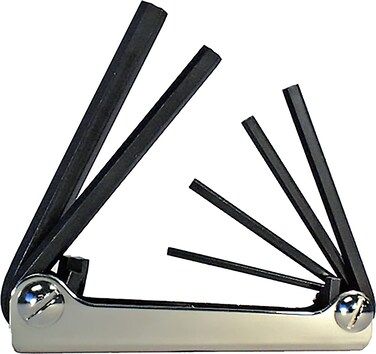EKLIND 20511 Steel Handle Foldup Hex Key allen wrench  5pc set SAE Inch Sizes 31638