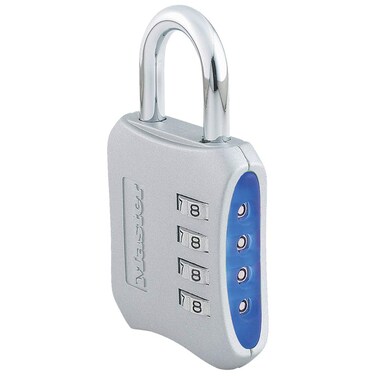 Master Lock Resettable Combination Locker Lock Lock for Gym and School Lockers Colors May Vary 653D
