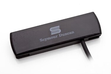 Seymour Duncan SA3SC Woody SC Acoustic Soundhole Pickup  Instant Mounting Magnetic Soundhole Pickup for Standard Steel String Acoustic Guitars  Black