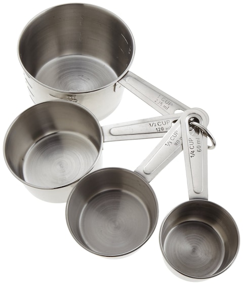 Goodcook 246190 Measuring Cups Assorted Stainless Steel