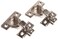 Franklin Brass Brainerd H811SMVNPC 35mm 58Inch Euro 100Deg Face Frame Cabinet Hinge Pair Package Nickel Plated 2 Count