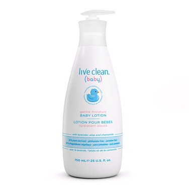 Live Clean Baby Moisturizing Baby Lotion 25 oz