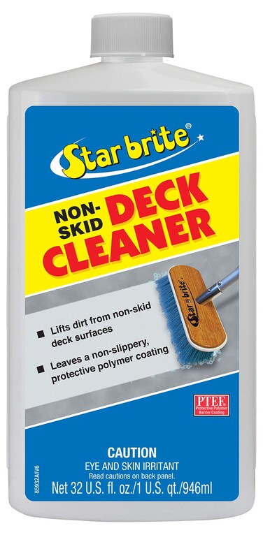 STAR BRITE NonSkid Deck Cleaner  Protectant  Wash Grime out of NonSlip Surfaces  Protect from Future Stains  32 OZ 085932PW