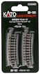 Kato USA Model Train Products Unitrack 249mm 9 34 Radius 15Degree Curve Track 4Piece