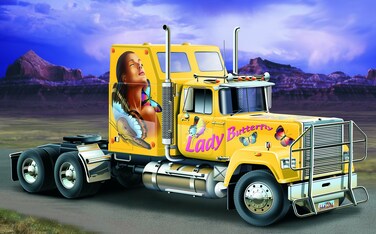 Italeri 124 American Superliner Tractor Model510003820