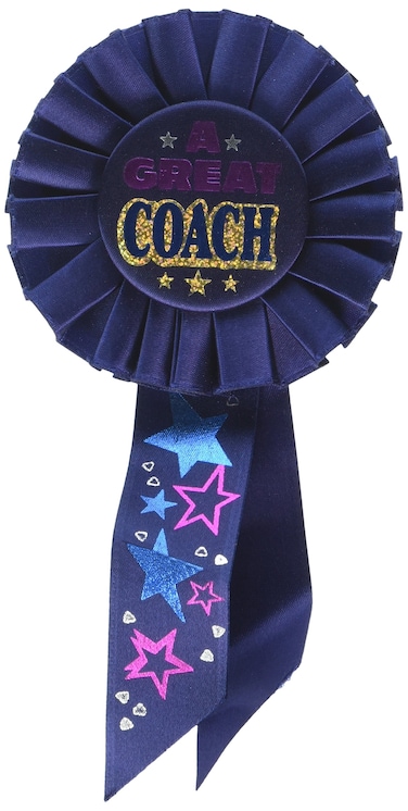 Beistle A Great Coach Rosette