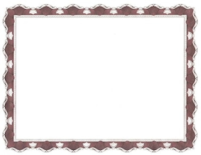 Geographics Red Crown Certificate
