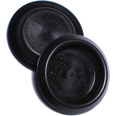 HardtoFind Fastener 014973175924 Round Sheet Metal Plug 138Inch 3PieceBlack