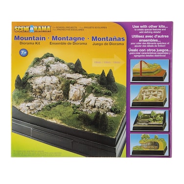 Woodland Scenics Diorama Kit Mountain