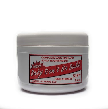 Baby Dont Be Bald Hair  Scalp Nourishment Triple Strength Red 8 Oz
