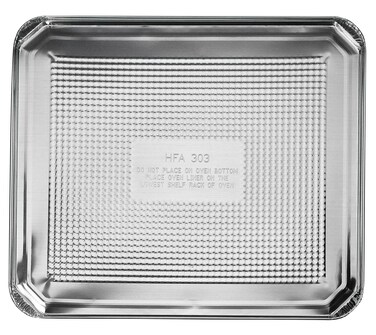 MEDca Foil Spillmat Oven Liner 185 X 155 Inch Set of 10