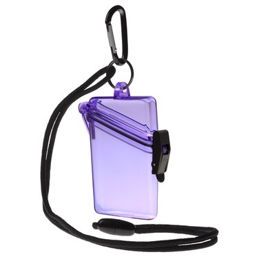 WITZ See it Safe Waterproof IDBadge Holder Case Purple
