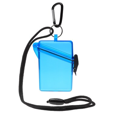 WITZ 00402Blue See it Safe Waterproof IDBadge Holder Case Blue