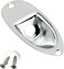 Fender Electric Guitar Part Stratocaster Jack Ferrule  Chrome