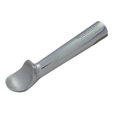 Zeroll Original Ice Cream Scoop with Unique Liquid Filled Heat Conductive Handle Simple One Piece Aluminum Design Easy Release Made in USA Ounce Silver