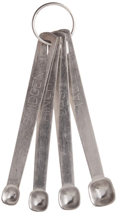 TableCraft 4Piece Spice Spoon Set