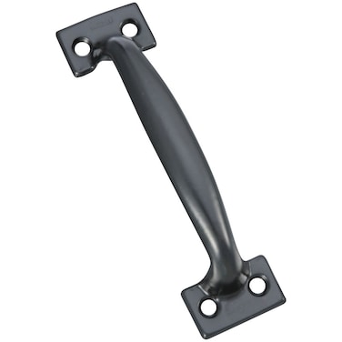 National Hardware V171 612 Inch Pulls in Black Pack of 1  Galvanized  N116699