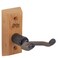 String Swing Ukulele Wall Mount Stand for Mandolin Uke Concert Pineapple Soprano Tenor and Baritone Compatible Case Alternative Kit for Home or Studio  Cherry Hardwood