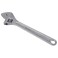 Olympia Tools 24 Adjustable Wrench Heavy Duty Drop Forged Steel Chrome Plated Precision Machined Jaws Rust Resistant