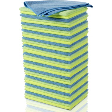 Zwipes Microfiber Towel Cleaning Cloths 36 Pack Assorted 737