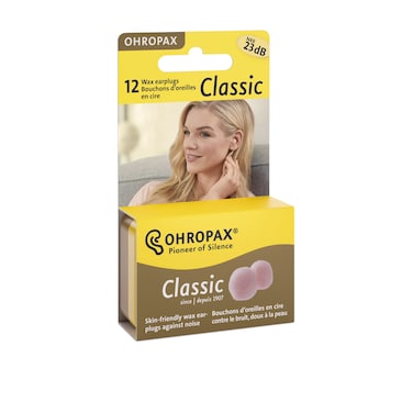 Ohropax Wax Ear Plugs 12 Plug