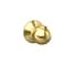Schlage F10 ORB 605 Orbit Door Knob Hall  Closet Passage Lock Bright Brass