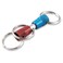 Lucky Line 3Way Pull Apart Keychain1 Pack Red Blue and Silver 71701