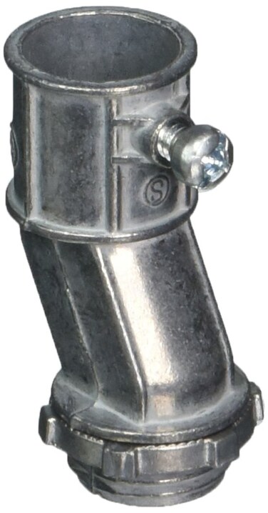 Halex 051411037055 EMTBox Set Screw Offset Connector 12