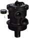 Hayward SP0714T VariFlo TopMount Multiport Valve Black