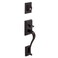 Schlage F58 ADD 505 Addison Exterior Handleset with Deadbolt Aged Bronze Exterior Half Only