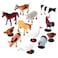 US Toy Company 2386 Farm Animals 12 piece