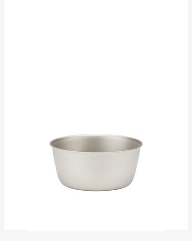 Snow Peak Titanium Trek Bowl  Ultralight  Sturdy Titanium Bowl  Durable  Compact Cookware for Camping Hiking or Backpacking Trips  13 cm